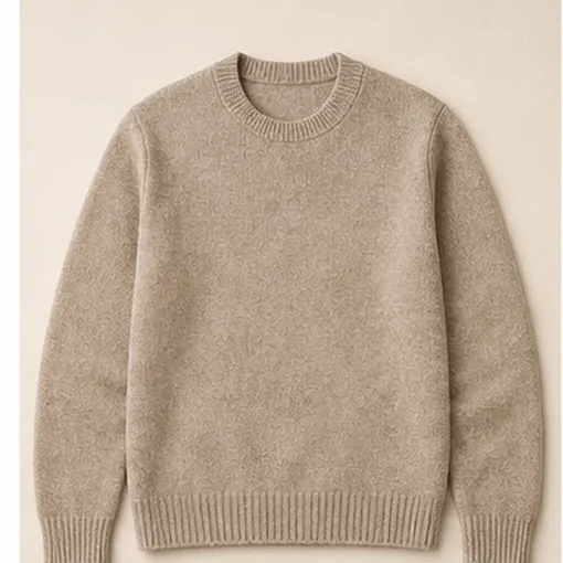 7-Gauge Lambswool Crew — Medium